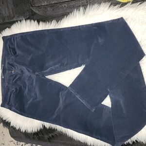 J Brand Navy Corduroy Pants, Size 30
